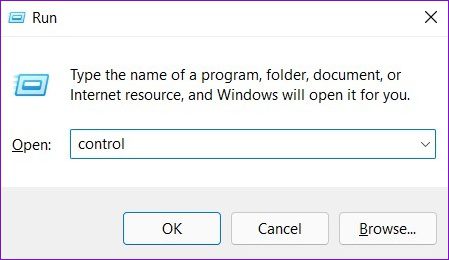 Öffnen Sie die Systemsteuerung in Windows 11
