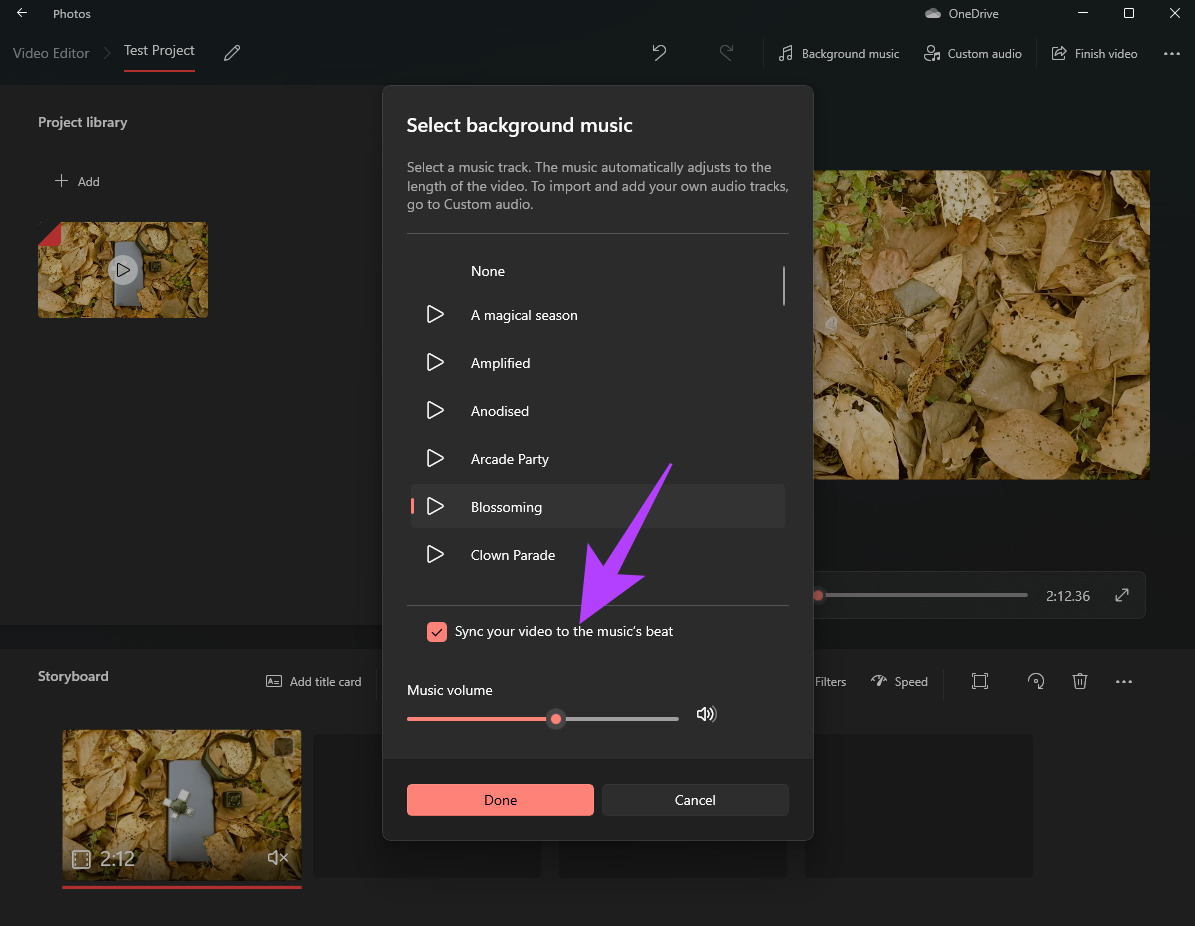 synchronisierter Rhythmus