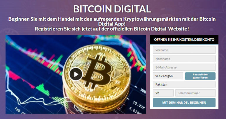 Bitcoin Digital Überprüfung 2022 Seriöser Anbieter oder Scam?0 (0)