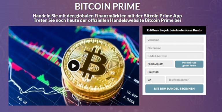 BITCOIN PRIME Review 2022 Wie funktioniert es? Ist es eine sichere und sichere Trading-Software oder nicht.0 (0)