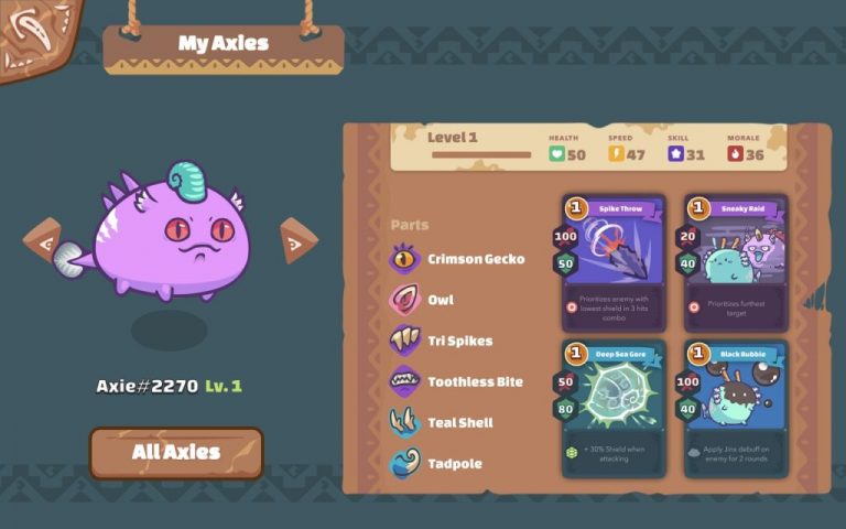 Was ist über die Charaktere in Axie Infinity zu wissen?0 (0)
