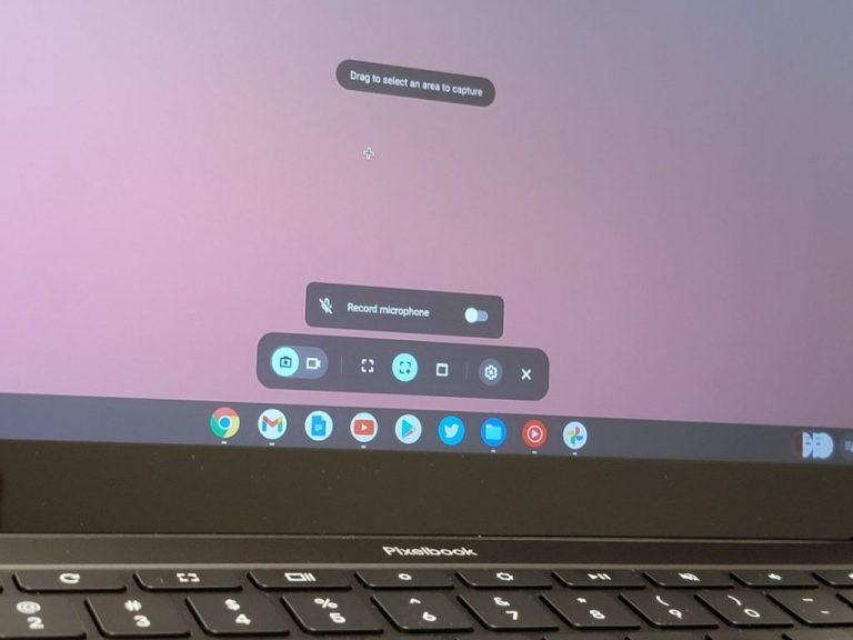 Wie zeichne ich den Bildschirm auf einem Chromebook auf?0 (0)