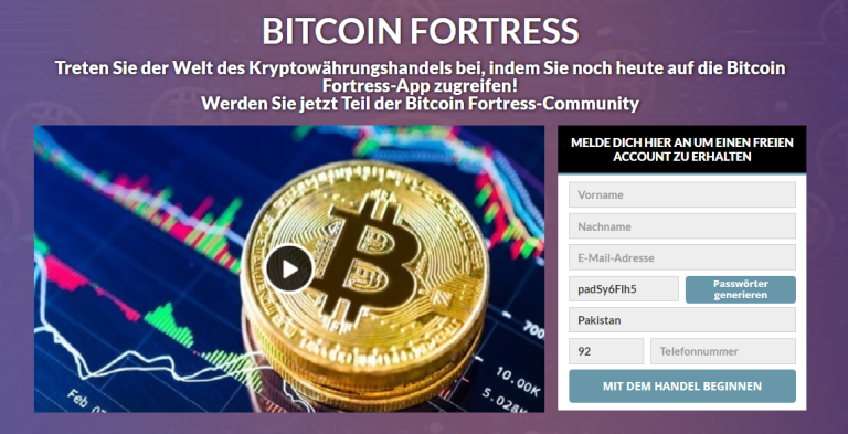Bitcoin Fortress Review 2022- Legit Oder Scam? Funktioniert Diese Software Wirklich?0 (0)
