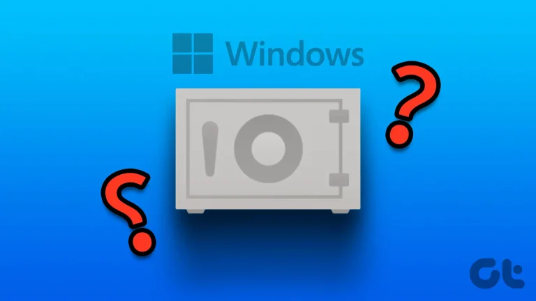 Was ist Personal Vault in Windows 10 und Windows 11?0 (0)